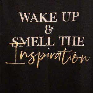 Work out graphic tank.